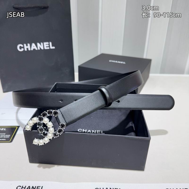 Chanel belt 30mmX90-115cm 8L15